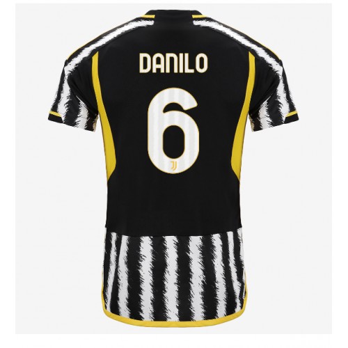Pánský Fotbalový dres Juventus Danilo Luiz #6 2023-24 Domácí Krátký Rukáv